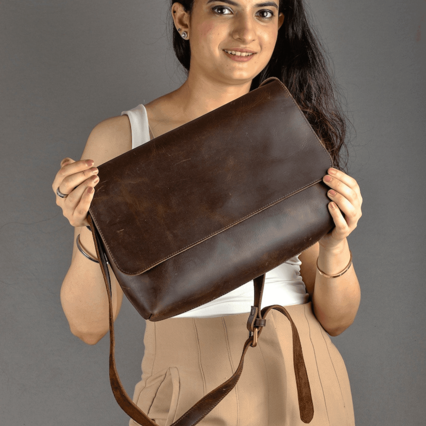 Leather crossbody bags for women Large crossbody bag