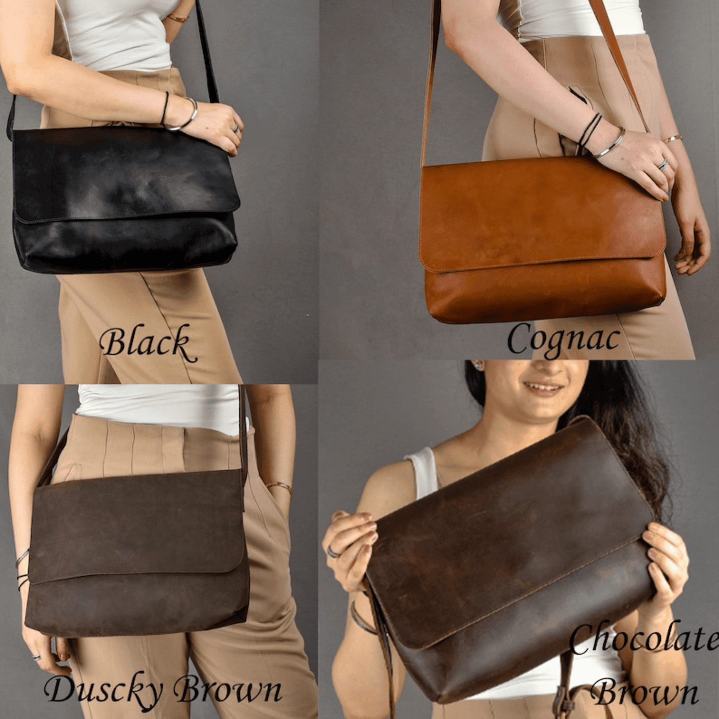Leather crossbody bags for women Large crossbody bag